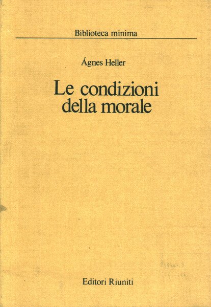 Le condizioni della morale