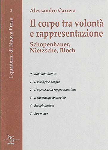 Il corpo tra volontà e rappresentazione