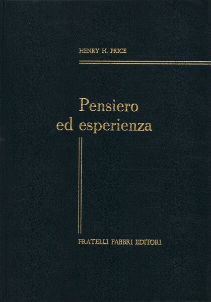 Pensiero ed esperienza