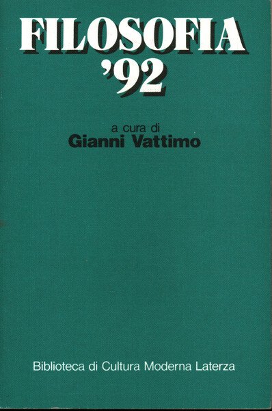 Filosofia '92