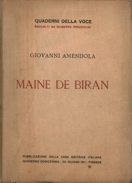 Maine De Biran