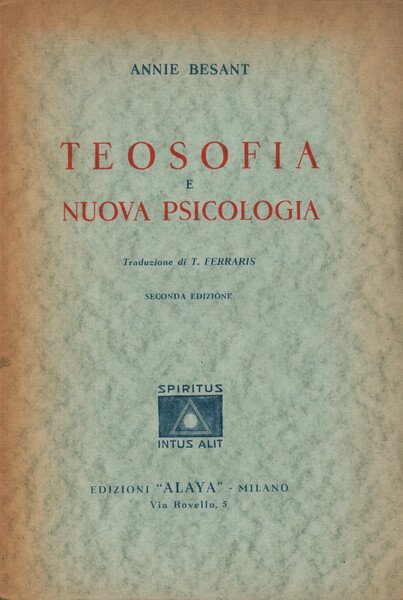 Teosofia e nuova psicologia