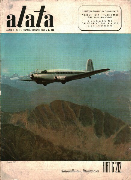 Alata. Anno V (1949) nn. 1-7 (gennaio-luglio)