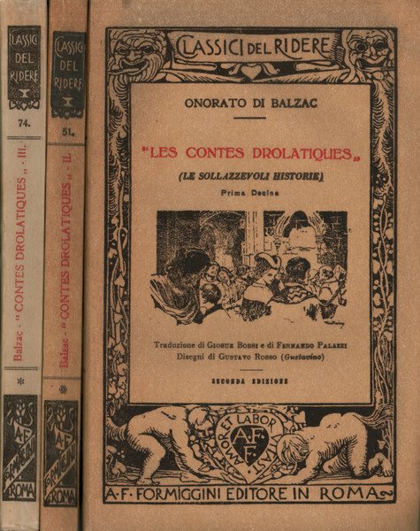 Les contes drolatiques (3 Volumi)