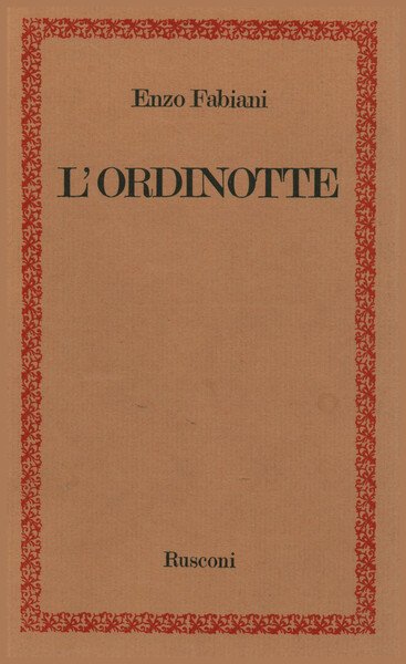 L'ordinotte