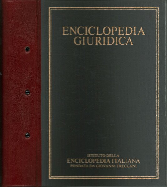Enciclopedia giuridica 29 (SISTEMA-SOSPENSIONE)