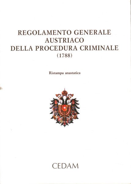 Regolamento generale austriaco della procedura criminale (1788)