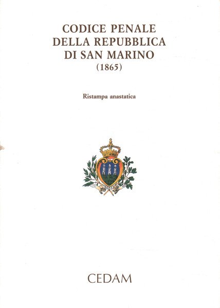 Codice penale della Repubblica di San Marino (1865)