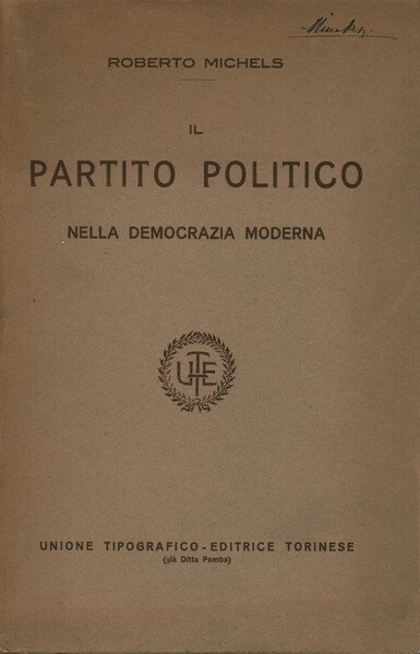 Il partito politico nella democrazia moderna