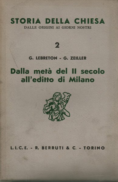 Dalla metà del II secolo all'editto di Milano