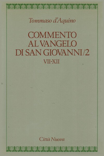 Commento al Vangelo di San Giovanni/2