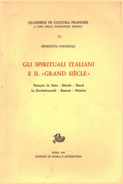 Gli spirituali italiani e il grand siècle | Immagine Gallery 3