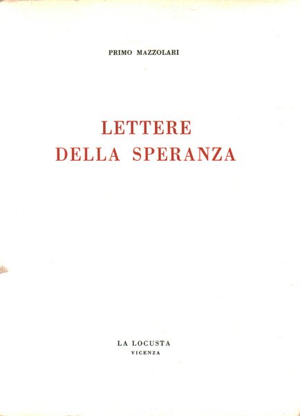 Lettere della speranza