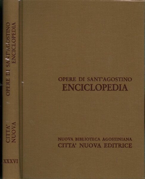 Opere di Sant'Agostino XXXVI. Enciclopedia