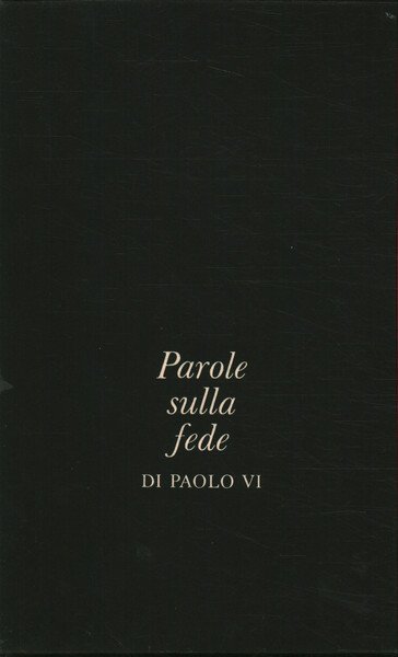 Parole sulla fede