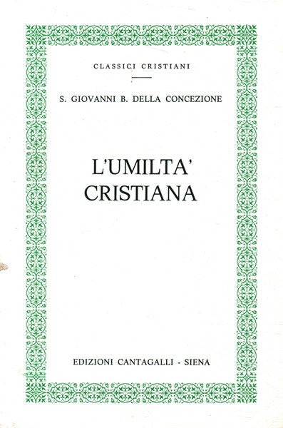 L'umilta cristiana