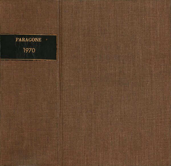 Paragone Rivista mensile di arte figurativa e letteratura. Letteratura Anno …