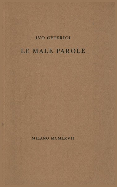 Le male parole