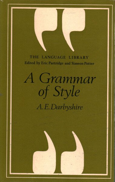 A grammar of style