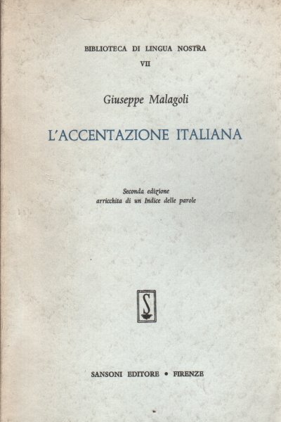 L'accentazione italiana