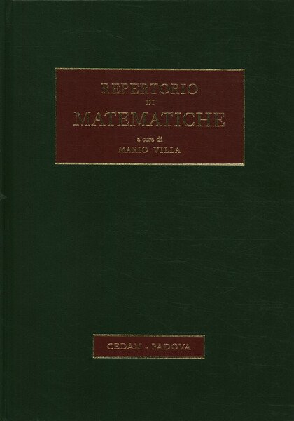 Repertorio di matematiche (Volume 1)