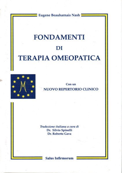 Fondamenti di terapia omeopatica