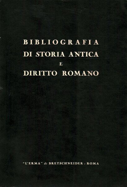 Bibliografia di storia antica e diritto romano | Immagine Gallery 1