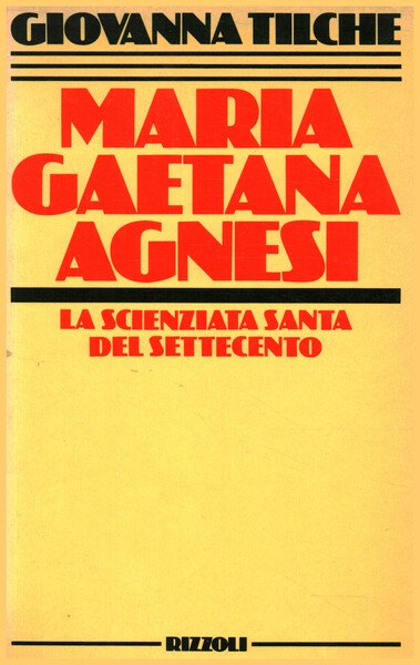 Maria Gaetana Agnesi | Immagine principale
