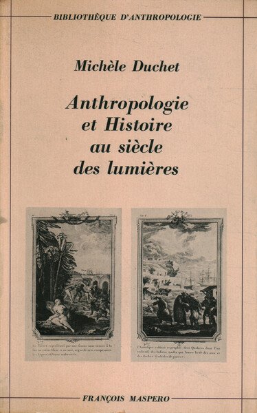 Anthropologie et Histoire au siècle des lumières