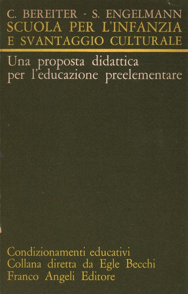 Scuola per l'infanzia e svantaggio culturale