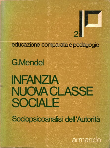 Infanzia nuova classe sociale