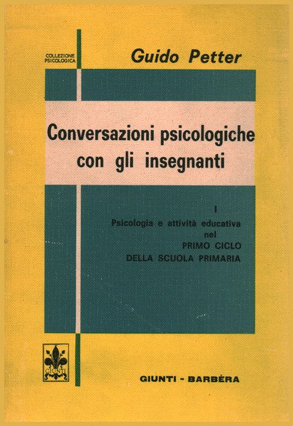 Conversazioni psicologiche con gli insegnanti