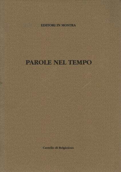 Parole nel tempo