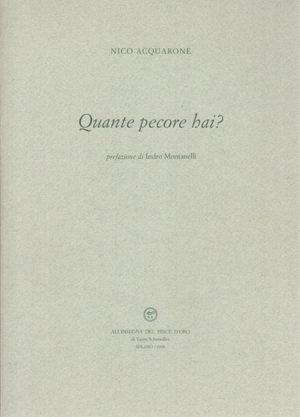 Quante pecore hai?