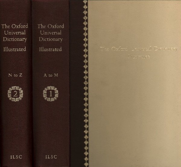The Oxford Universal Dictionay Illustrated (2 volumi)