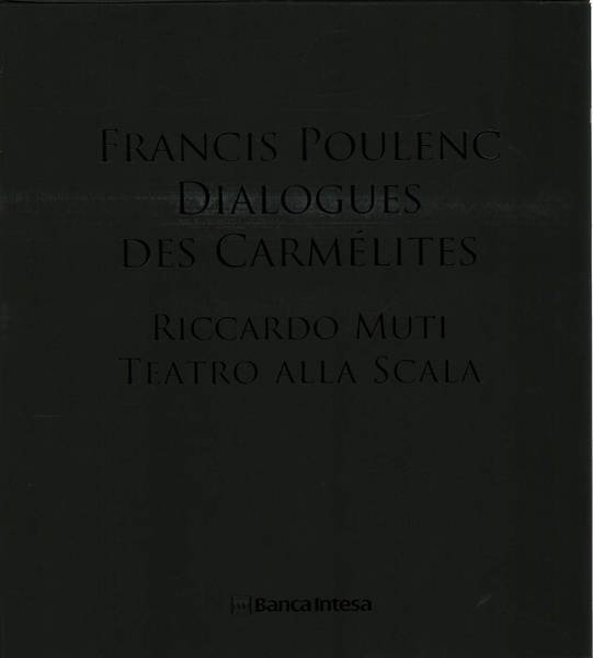 Francis Poulenc. Dialogues Des Carmèlites (Con 1 DVD e 2 …