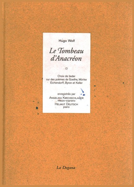 Le Tombeau d'Anacréon (avec CD-ROM)