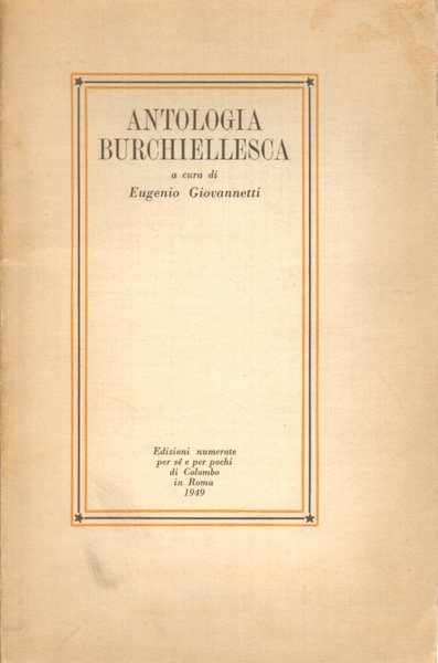 Antologia burchiellesca