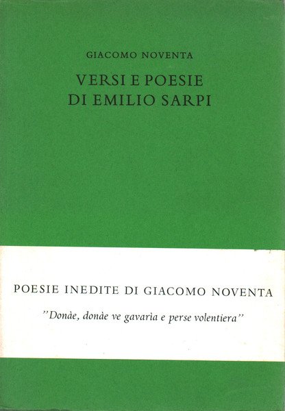 Versi e poesie di Emilio Sarpi