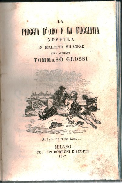 La pioggia d'oro e la fuggitiva, novella in dialetto milanese