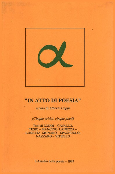 In atto di poesia