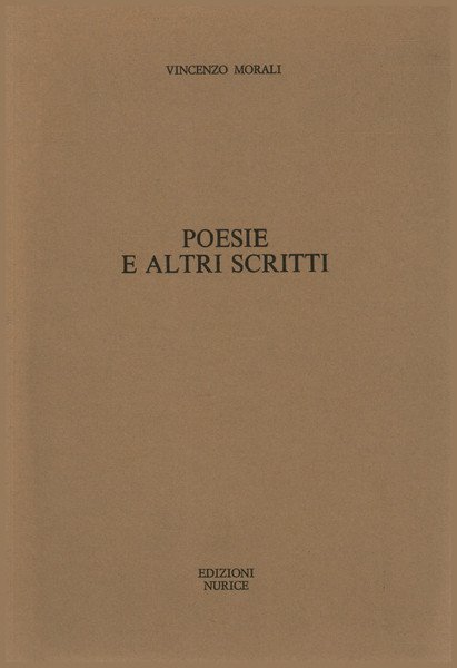 Poesie e altri scritti