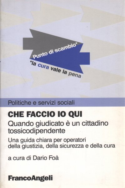 Che faccio io qui. Quando giudicato è un cittadino tossicodipendente