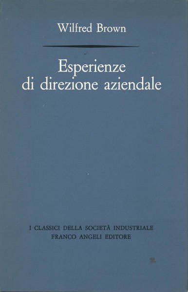 Esperienze di direzione aziendale