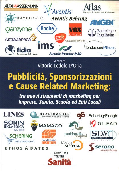 Pubblicità, sponsorizzazioni e cause related marketing