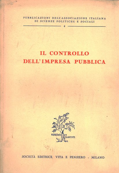 Il controllo dell'impresa pubblica