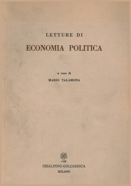 Letture di economia politica