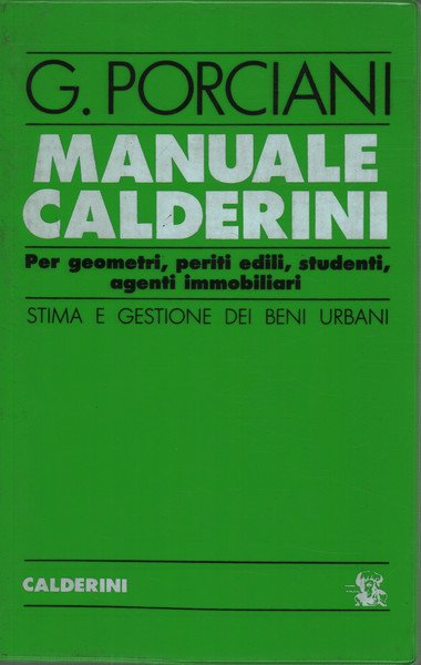 Manuale Calderini