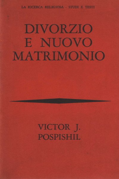 Divorzio e nuovo matrimonio