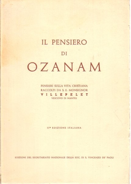 Il pensiero di Ozanam